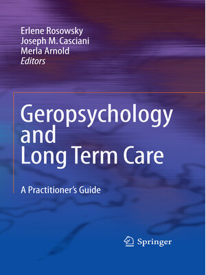 cover image of Geropsychology and Long Term Care
